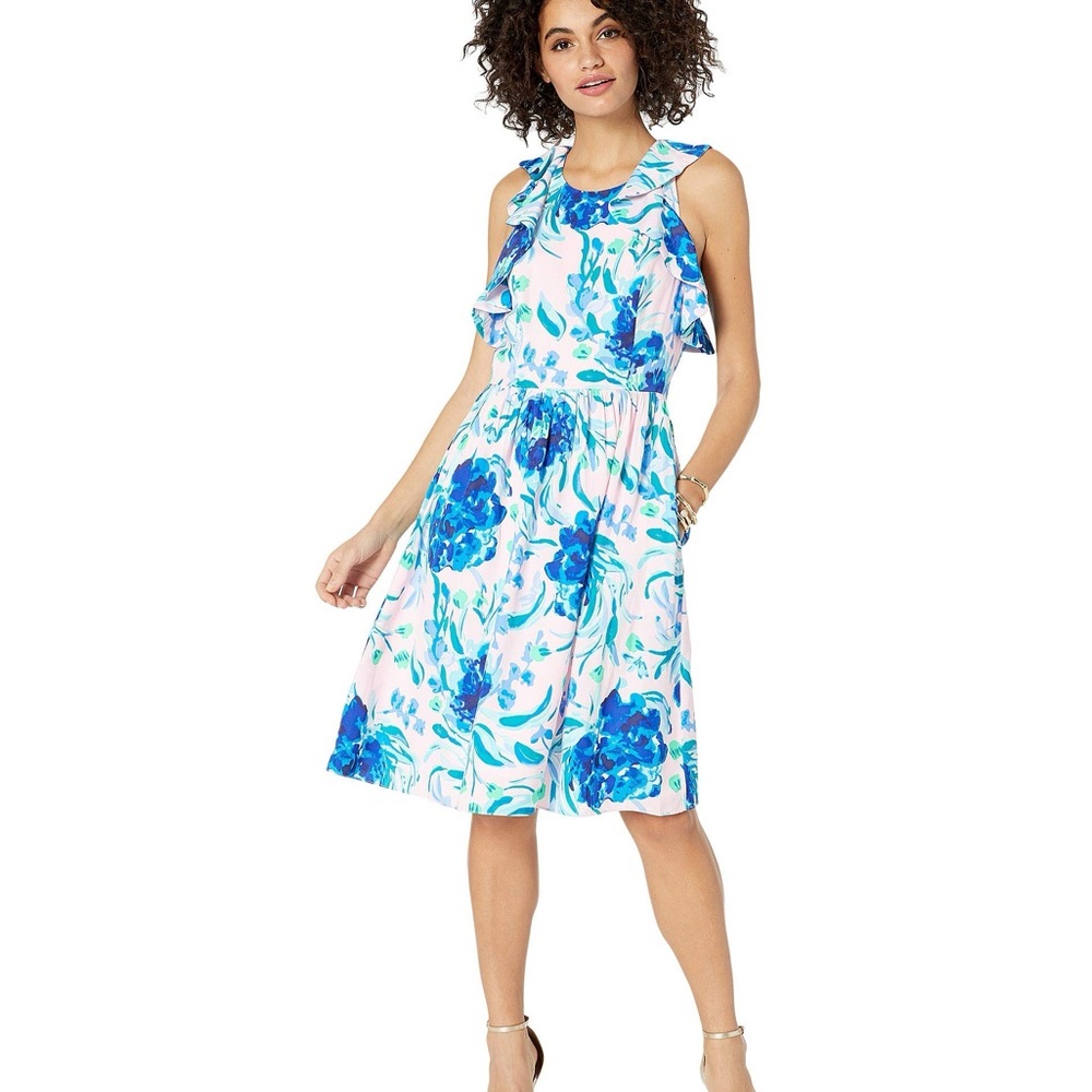 NWT Lilly Pulitzer Rory Dress in Sweet Pea Pink Tropics